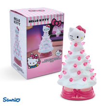 Load image into Gallery viewer, Sanrio Hello Kitty White Light-Up Christmas Tree
