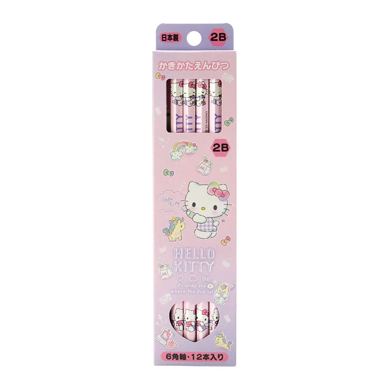 Hello Kitty 12 piece Pencil Set