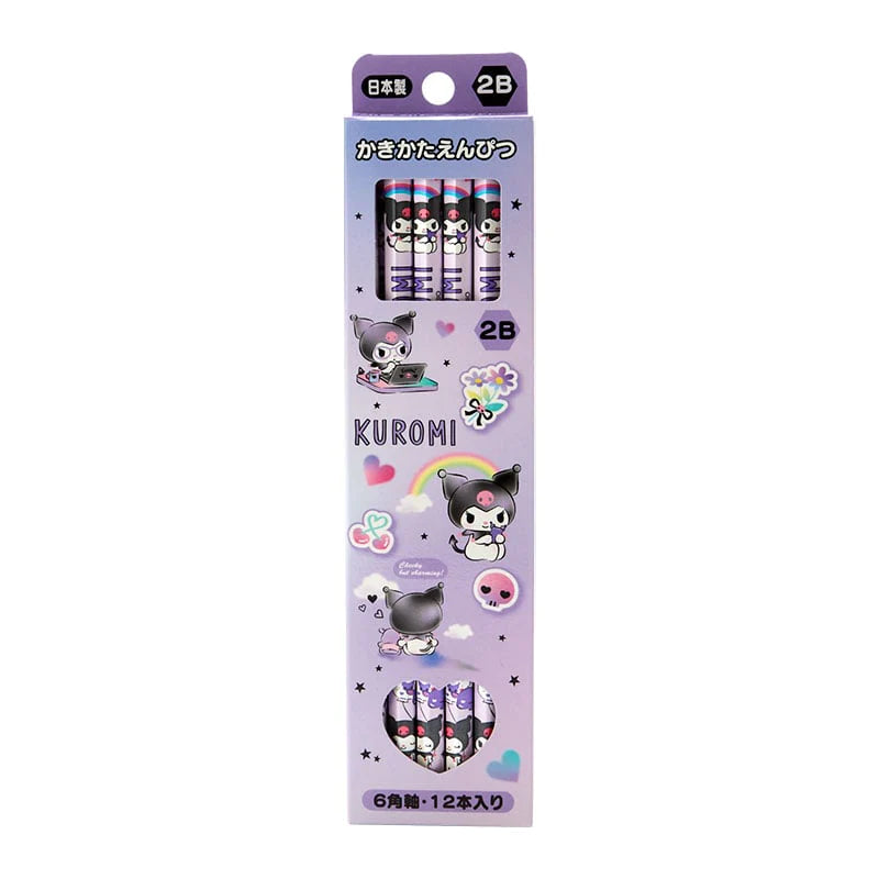 Kuromi 12-pc Pencil Set