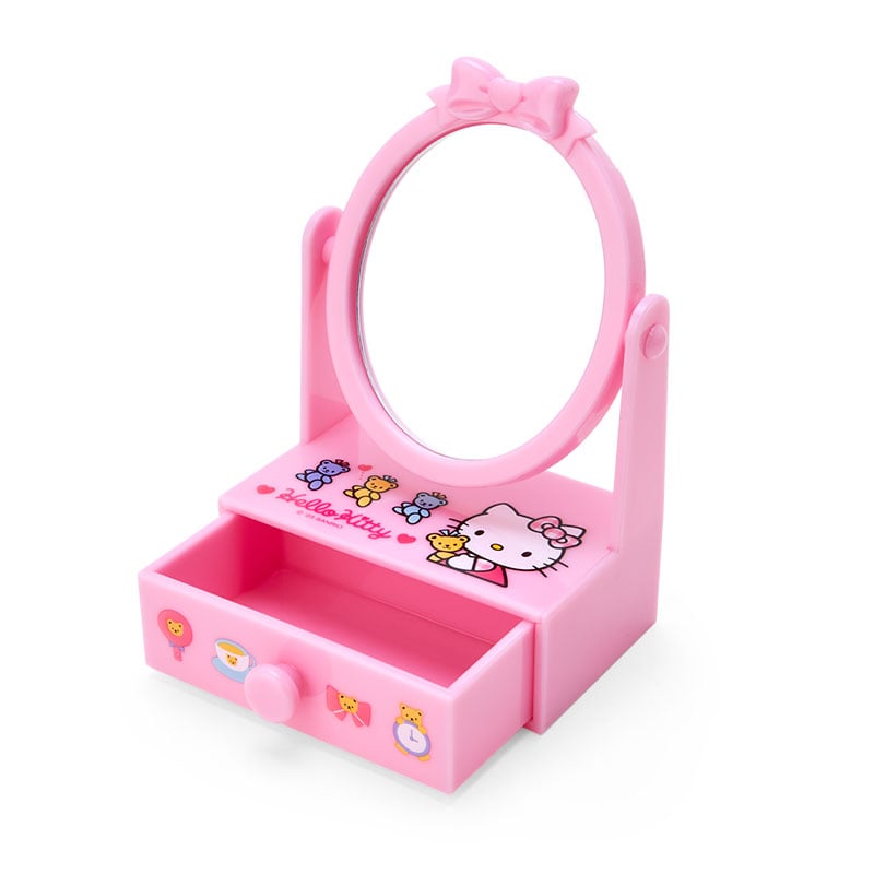 HELLO KITTY MINI CHEST WITH MIRROR